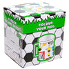 Duckiez kleur je eigen beker voetbal 250 ml | 24 stuks