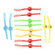 Duckiez armband lachgezicht kleur, set van 12st.