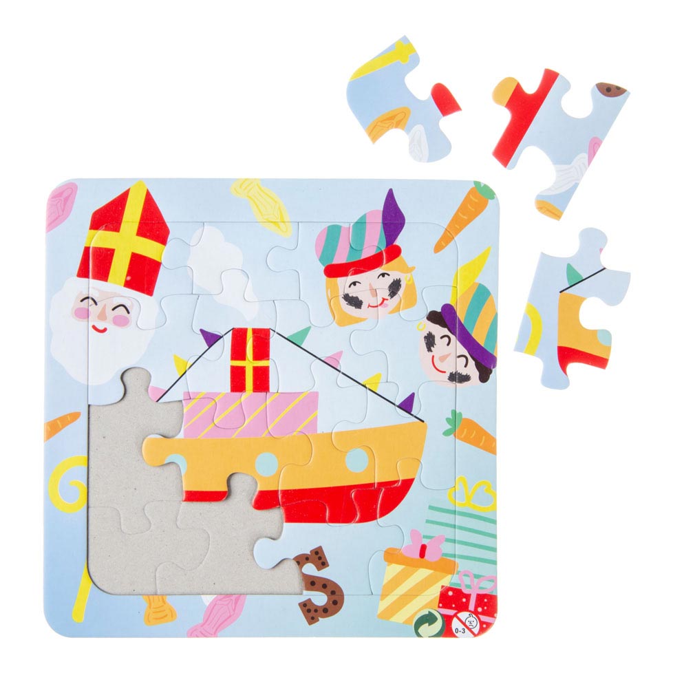 Lg-imports puzzel sinterklaas, 16st.