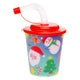 Duckiez beker met deksel en rietje kerst, 12st.