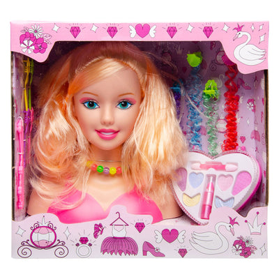 Duckiez make-up pop blond haar