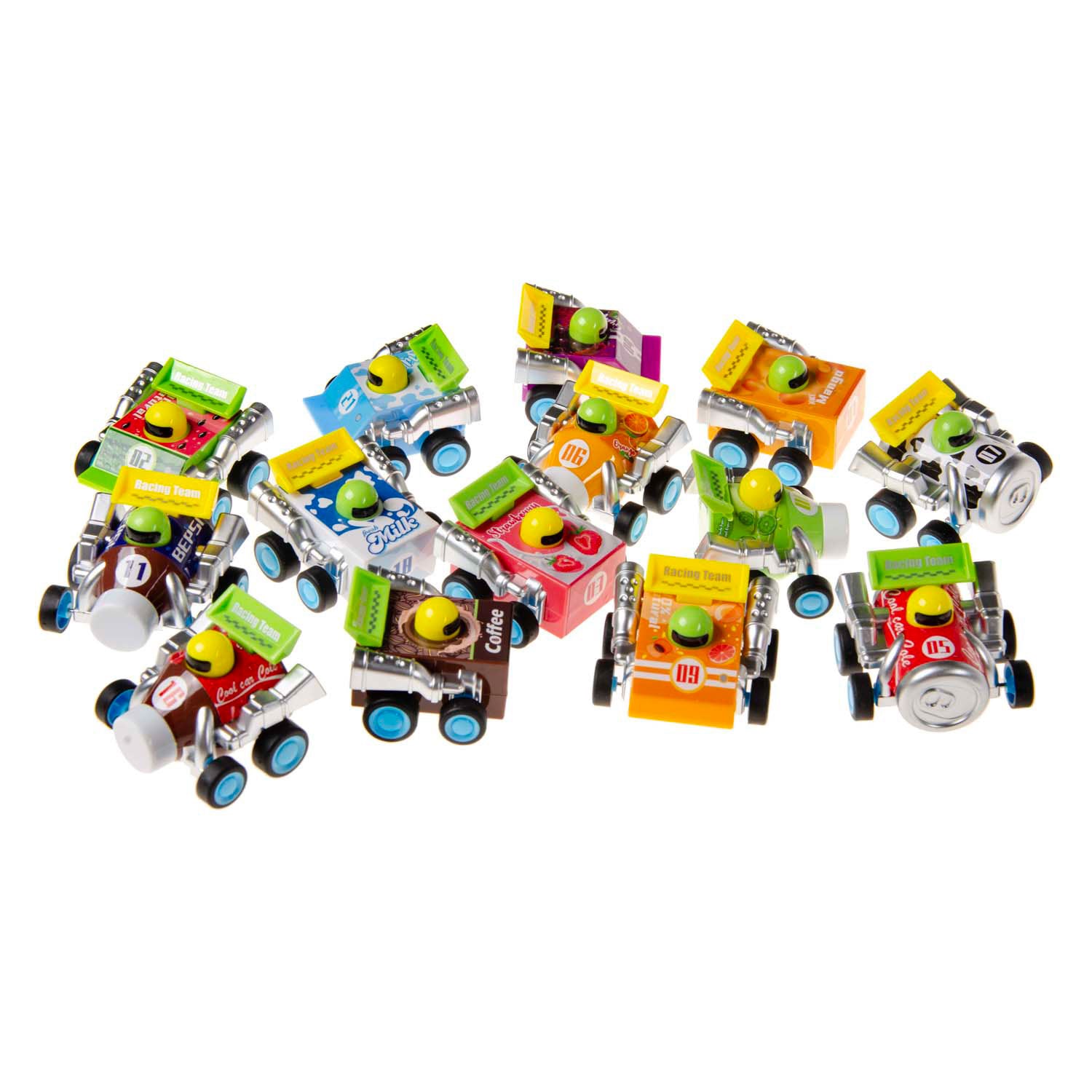 Duckiez pull back raceauto kleur