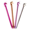 Duckiez metallic eenhoorn balpen