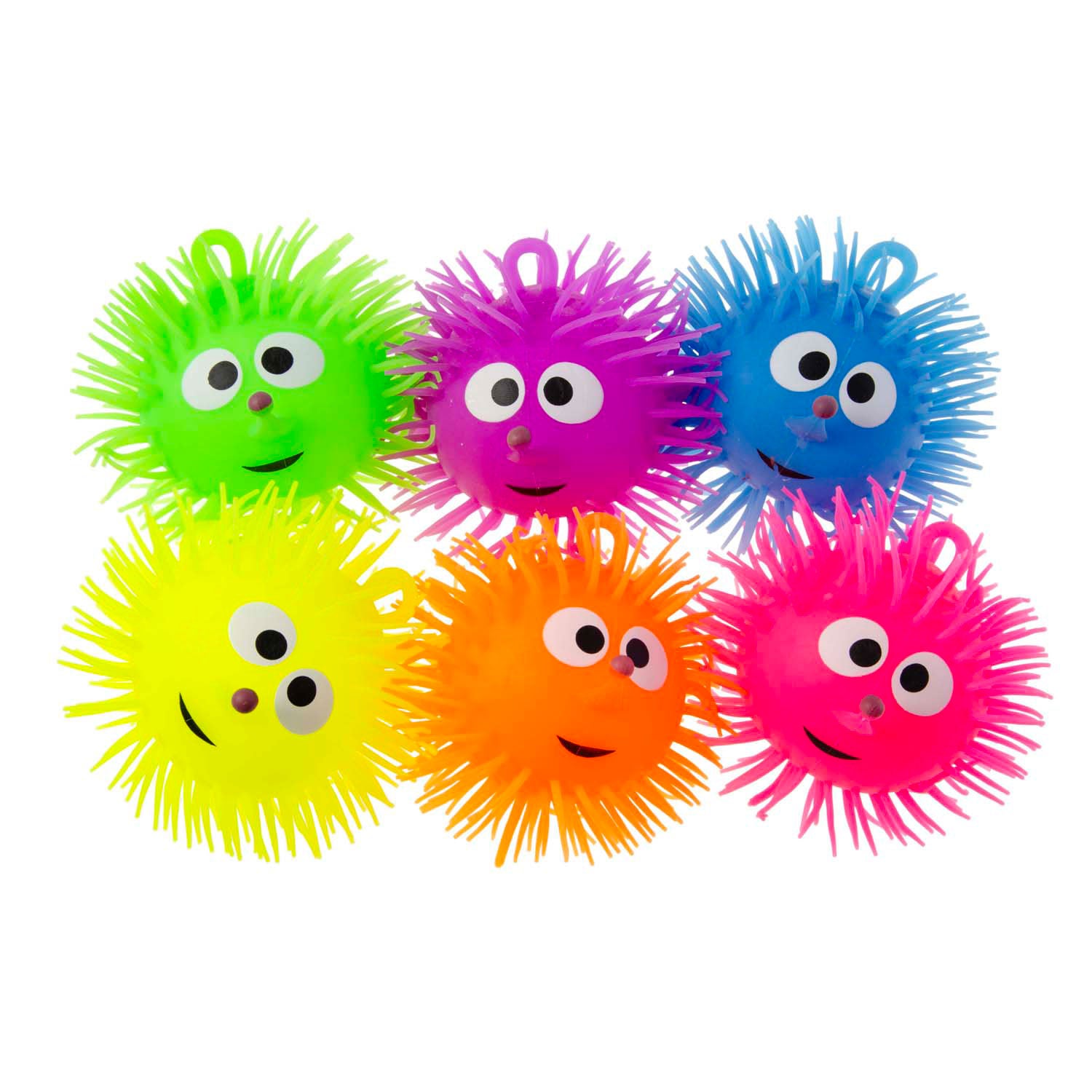 Duckiez pufferbal lachgezicht, 13cm