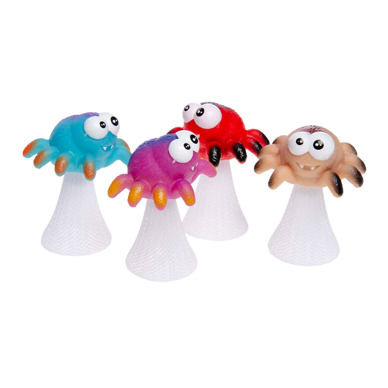 Duckiez pop up springende spin, 9,5 cm