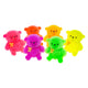 Duckiez puffer beertje kleur, 9cm