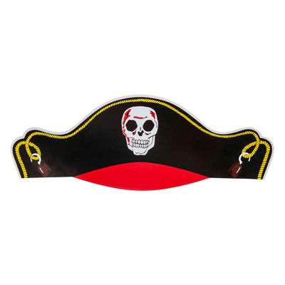 Duckiez kartonnen piratenhoed