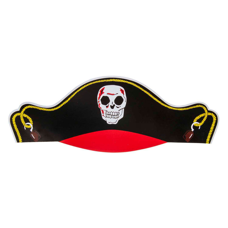 Duckiez kartonnen piratenhoed