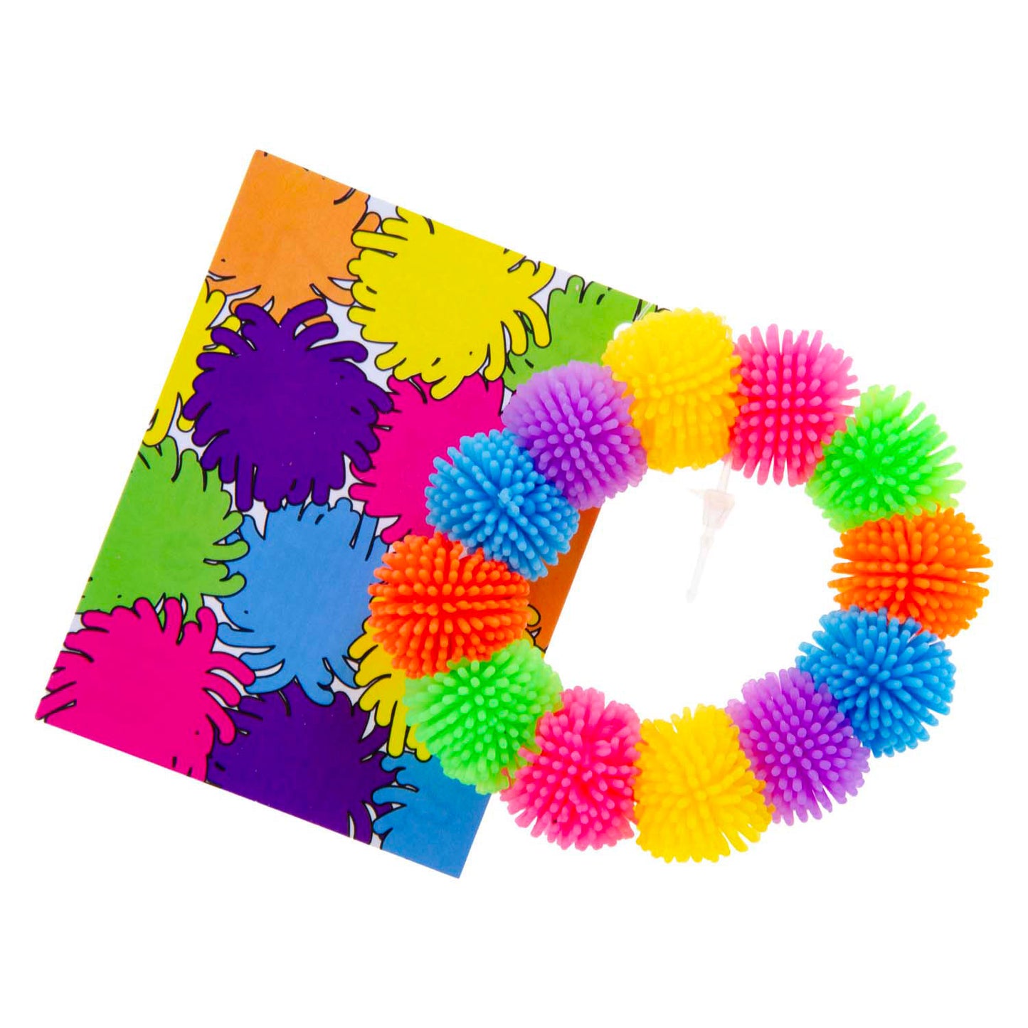 Duckiez puffer armband regenboogrups