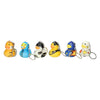 Duckiez sleutelhanger eendje foam gekleurd - 24st