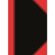 Merkloos sans marque schrijfblok bantex 100302814 rood