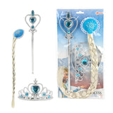 Toi-toys toi toys ice princess set met vlecht, tiara en toverstaf - afbeelding 1