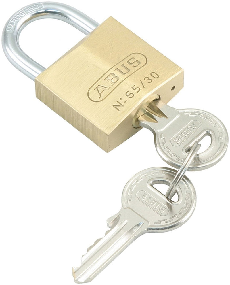 Abus Messing hangslot 65 50mm Goud - 7 cm