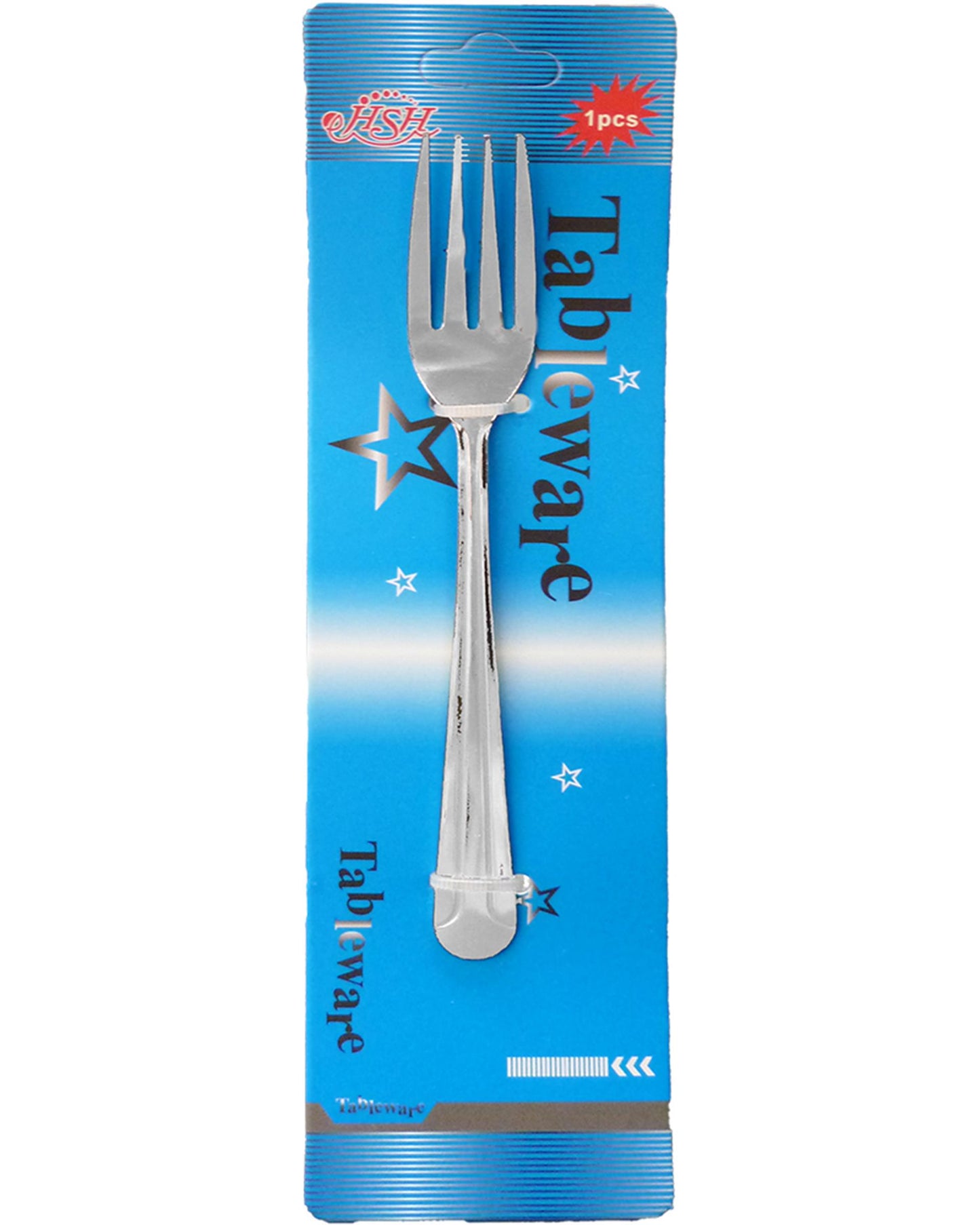 Aro houseware gebaksvork rvs 15cm op blisterkaart