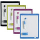 Nobo mini magnetisch whiteboard - inclusief marker, magneten, wisser en montage pads - 21,6 x 28 cm - geassorteerde kleur