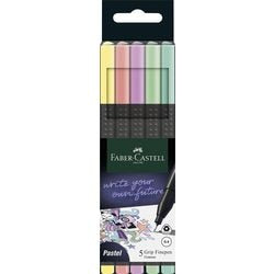 Faber-castell fineliner grip grijs