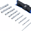 Bgs technic socket wrench set sw 6 x 7 - 20 x 22 mm 9 pcs.