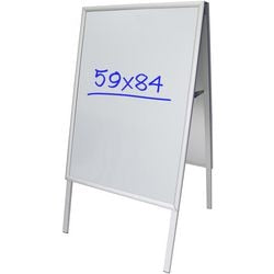 Stoepbord office depot a1 zilver