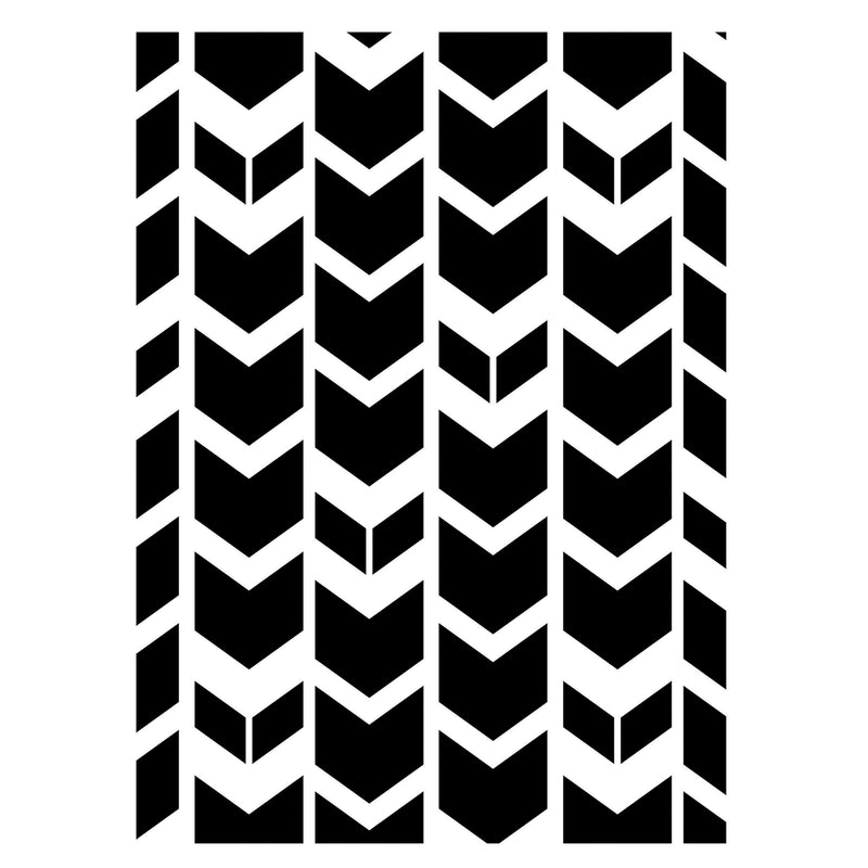 Darice • embossing sjabloon tribal chevron