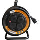 Kabelhaspel relectric relec493760 zwart, oranje