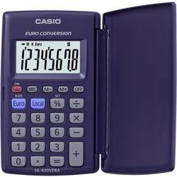 Casio zakrekenmachine blauw hl-82vera