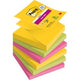 Post-it super sticky z-notes r330-sscarn-p4+2 geel, groen, roze