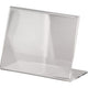 Sigel - tafelstandaard - a7 dwars - glashelder - schuin - l-standaard - acrylkaarthouder - si-ta217