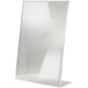 Sigel - tafelstandaard - a3 - glashelder - schuin - l-standaard - acrylkaarthouder - si-ta213