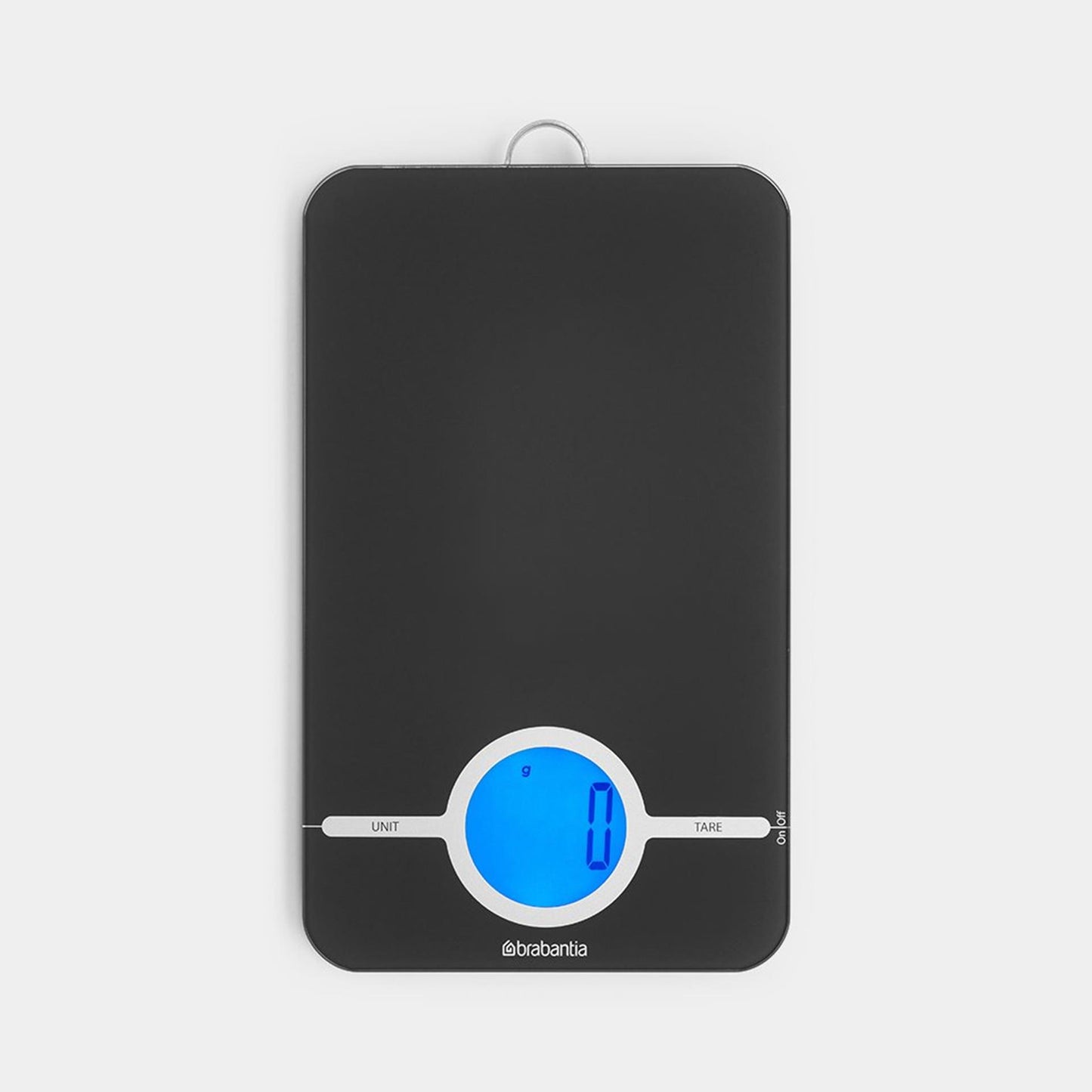 Brabantia tasty+ keukenweegschaal digitaal - op batterijen - dark grey
