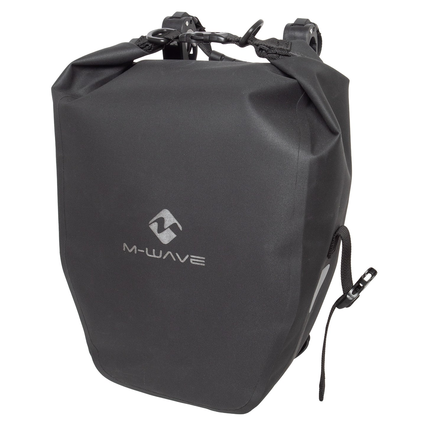 M-wave rough ride ii rack black series pannier bag