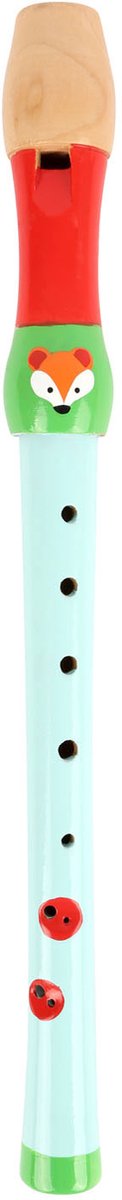 Small foot - houten blokfluit kleine vos - afbeelding 1