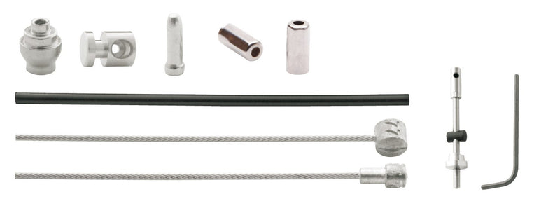 Sturmeyarcher cordo kabelset kabelset trommelrem zwart 170cm 225cm sturmey archer compleet