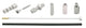Sturmeyarcher cordo kabelset kabelset versteller sturmey archer zwart 170cm 225cm compleet