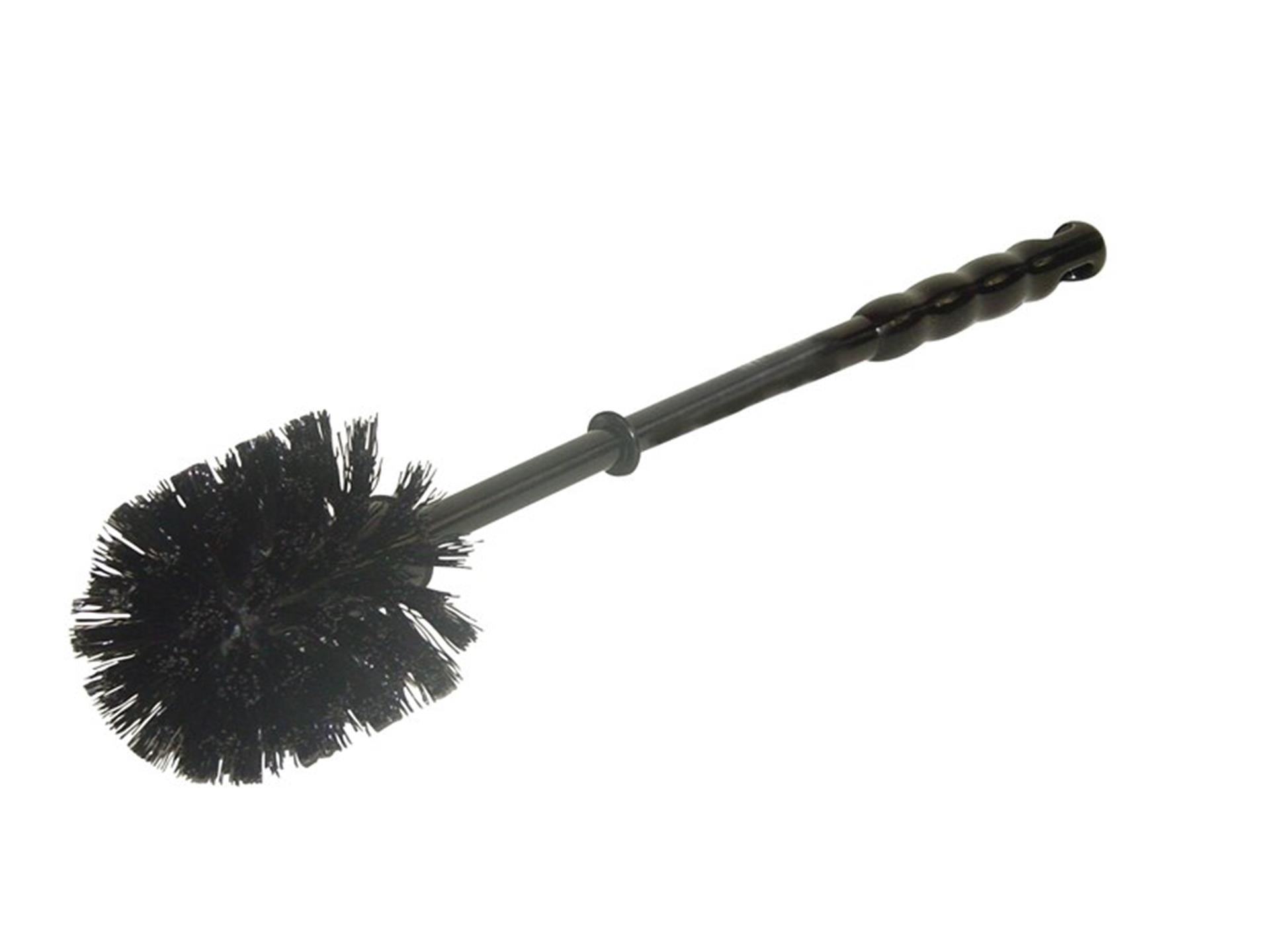 Luva toiletborstel pp ø7,5x37cm zwart