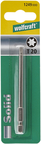 Wolfcraft schroefbit solid | tx20 | 89 mm | 1 stuk - 1249000 - afbeelding 2