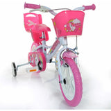 Dino kinderfiets unicorn 12 inch - afbeelding 1