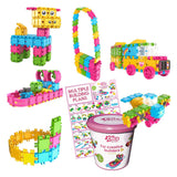 Clics bouwblokken - glitter bouwset 8in1 - afbeelding 2