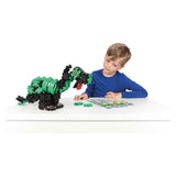 Clics dino world 6-in-1 bouwblokken– duurzaam speelgoed gemaakt van gerecycleerde kunststof- bouwset 6 in 1 - speelgoed 4,5,6,7,8 jaar jongens en meisjes- educatief speelgoed- montessori speelgoed- constructie speelgoed - afbeelding 5