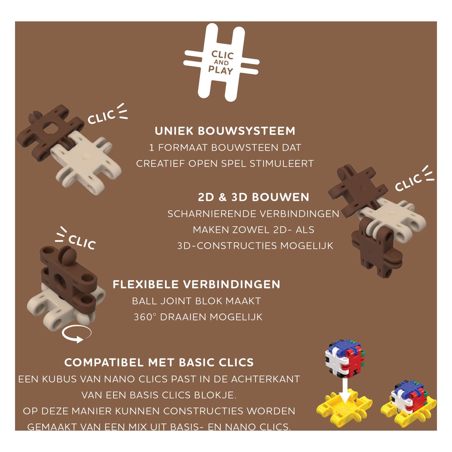 Clics nano - wildlife, 250dlg.