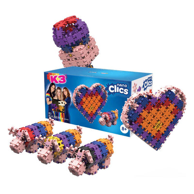 Clics nano - k3 builders bouwset - 190dlg.