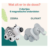 Clics magimals wheely safari box - 6dlg. - afbeelding 3