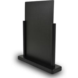 Tafelkrijtbord zw tcb-med-blk deflecto