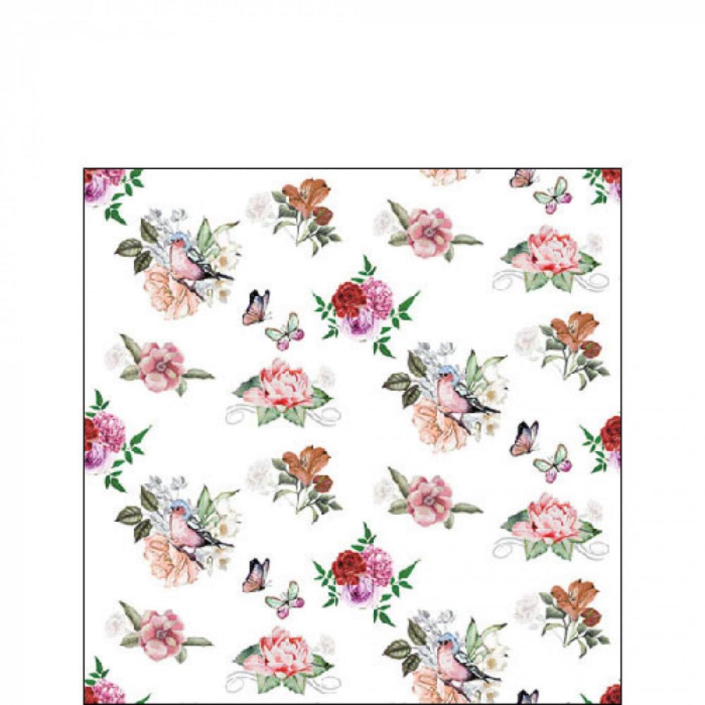 Ambiente servetten charlotte white 25cm