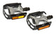Cordo trekking pedalen aluminium - zwart zilver