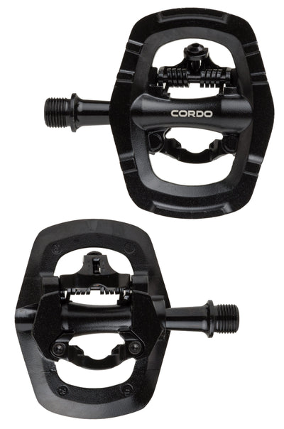 Cordo double aluminium zilver