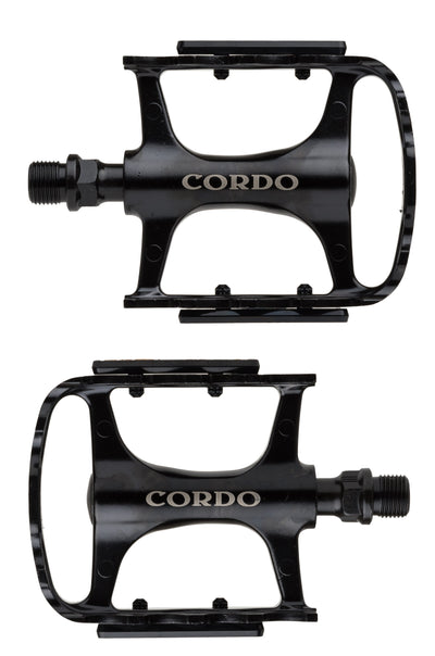 Cordo pedaal trekking alu zwart