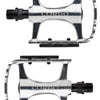 Cordo trekking pedalen aluminium - zilver