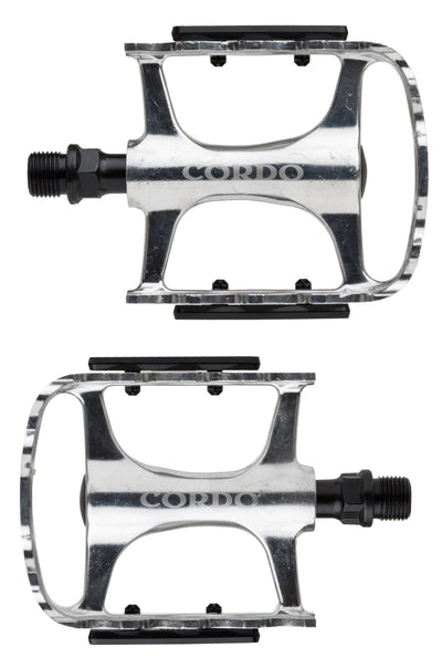 Cordo pedaal trekking alu zilver