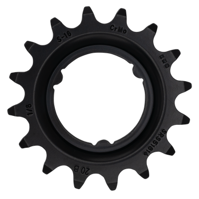 KMC tandwiel Shimano wide 18T achter zwart