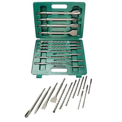 Brüder mannesmann boor- beitelset 13 dlg sds+ (hobby) - 12588